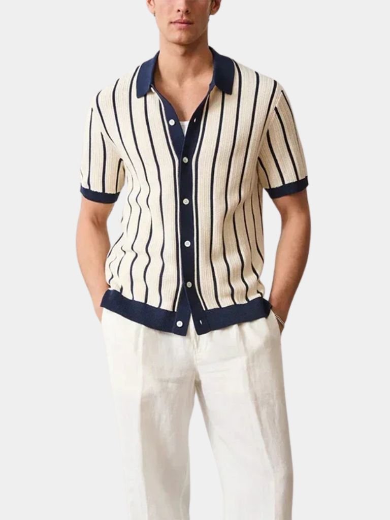 Atlantic Frame Knit Polo