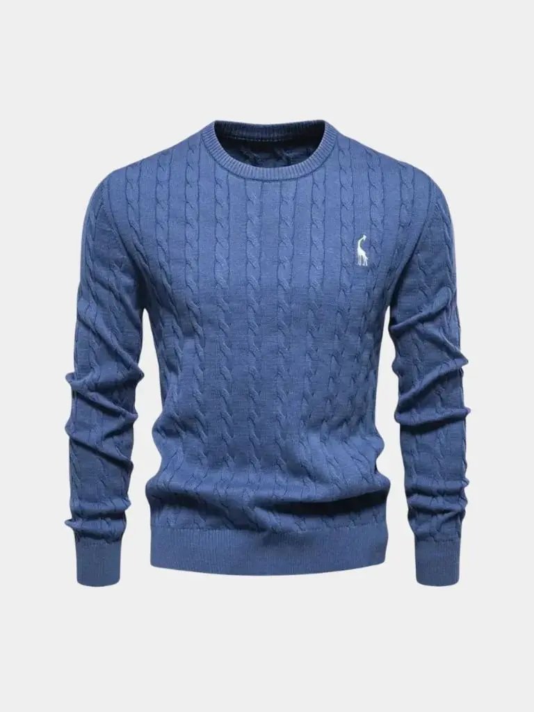 Men’s Knit Sweater – Cotton Crew Neck Casual Everyday Knitwear SPECTER