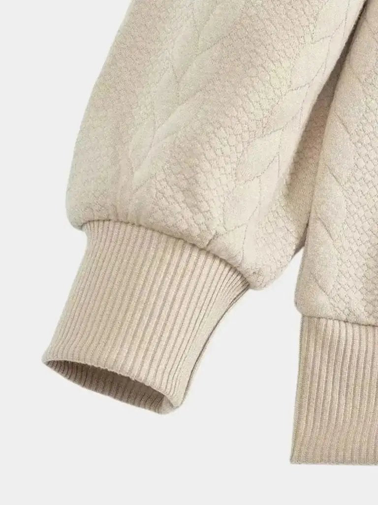 Men’s Knit Sweater – Essential Henley Quarter Casual Everyday Knitwear SPECTER