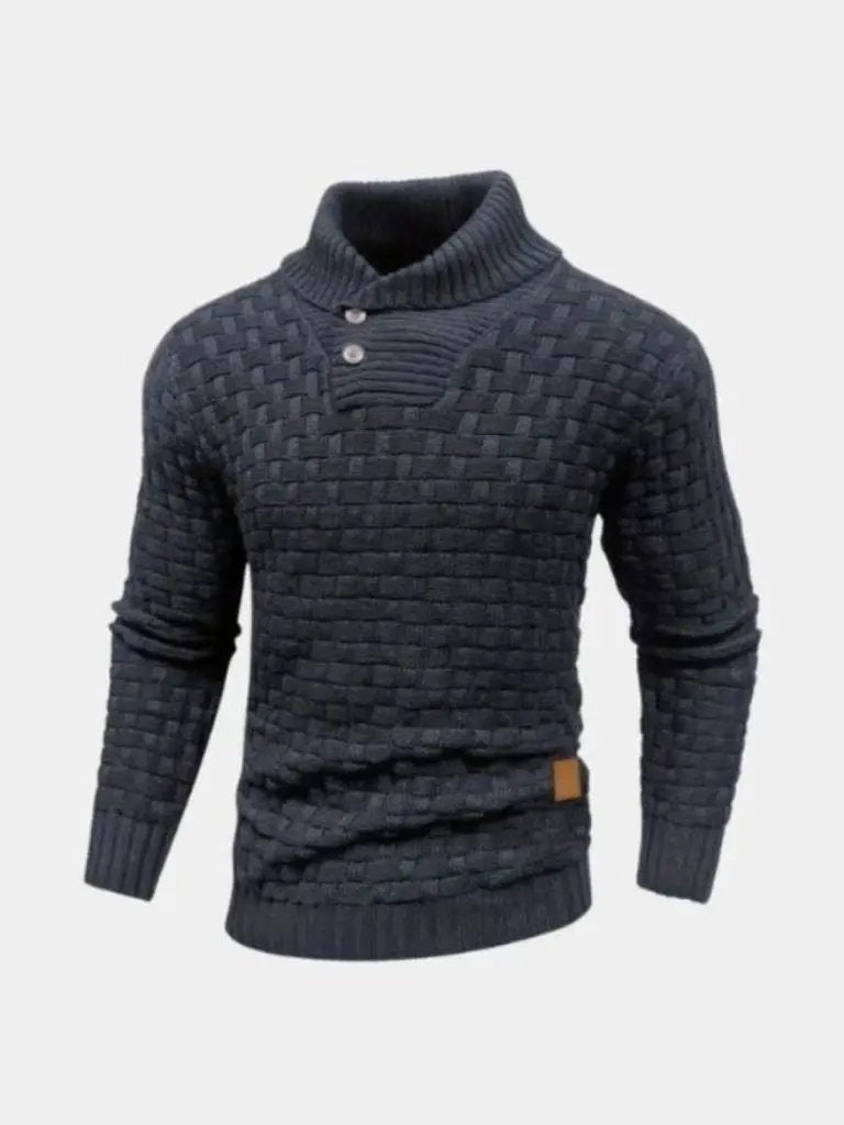 Men’s Knit Knit Sweater – Tailored Knitwear Pullover Casual Everyday Knitwear SPECTER